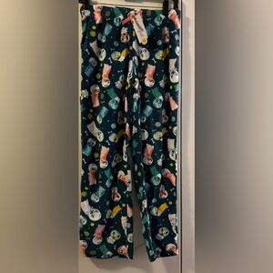 Cat & Jack Cozy Kids Pajama Pants with Animal Prints(Size XL 14/16)